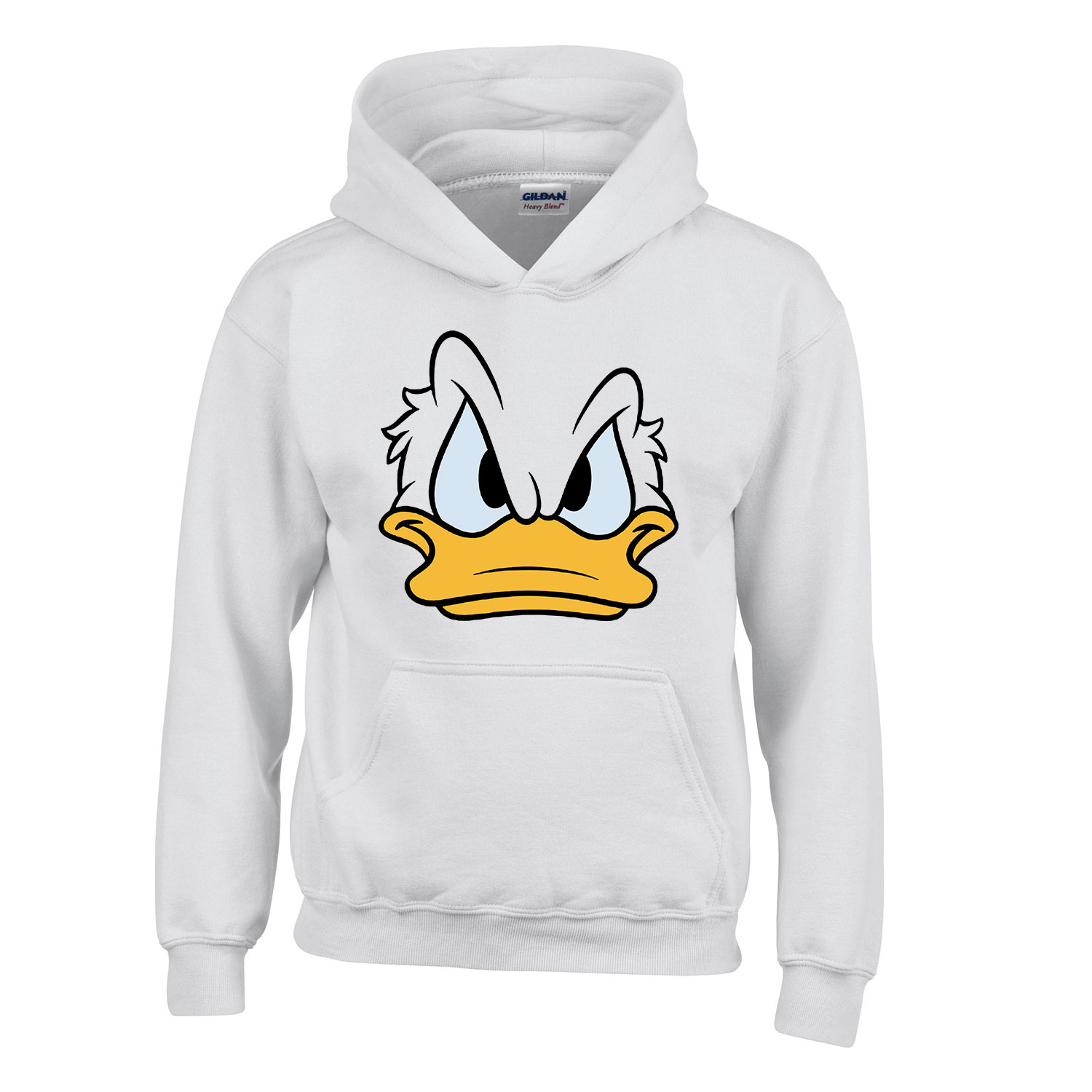 donald kacsa Fehér Gyerek Kapucnis Pulóver