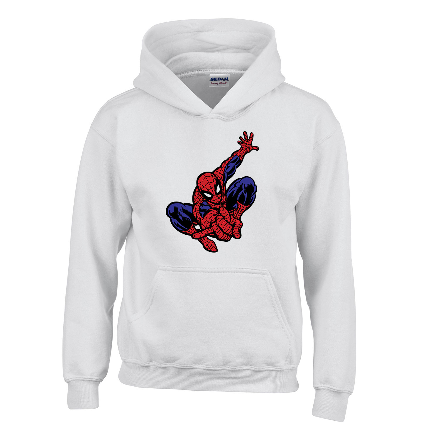 spider man pókember Fehér Gyerek Kapucnis Pulóver