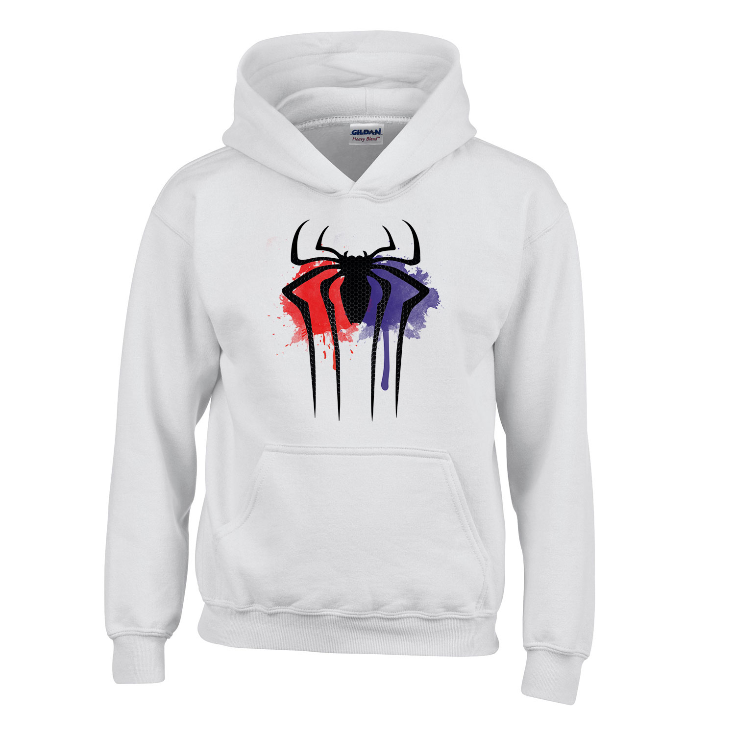 spider man pókember Fehér Gyerek Kapucnis Pulóver