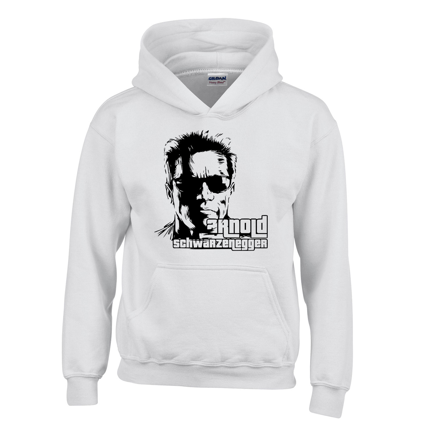 arnold schwarzenegger Fehér Gyerek Kapucnis Pulóver