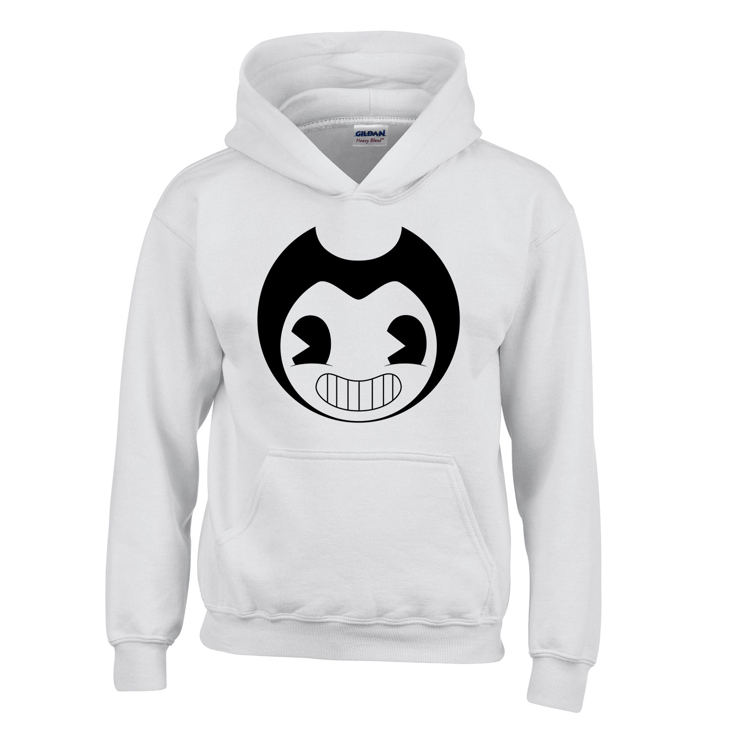 Bendy and the inkmachine Fehér Gyerek Kapucnis Pulóver