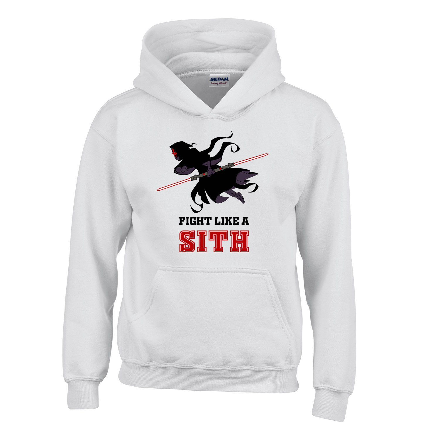 darth maul star wars Fehér Gyerek Kapucnis Pulóver