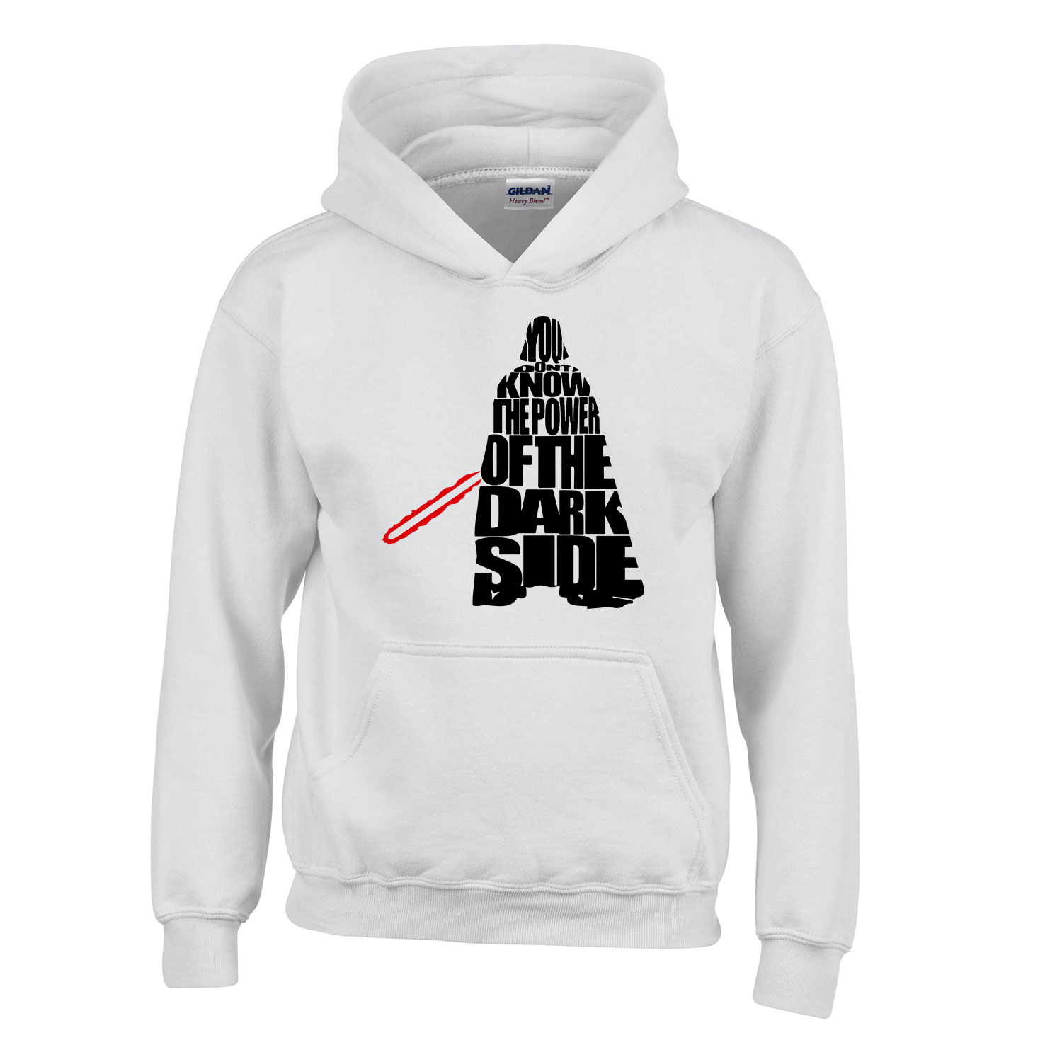 darth vader star wars Fehér Gyerek Kapucnis Pulóver