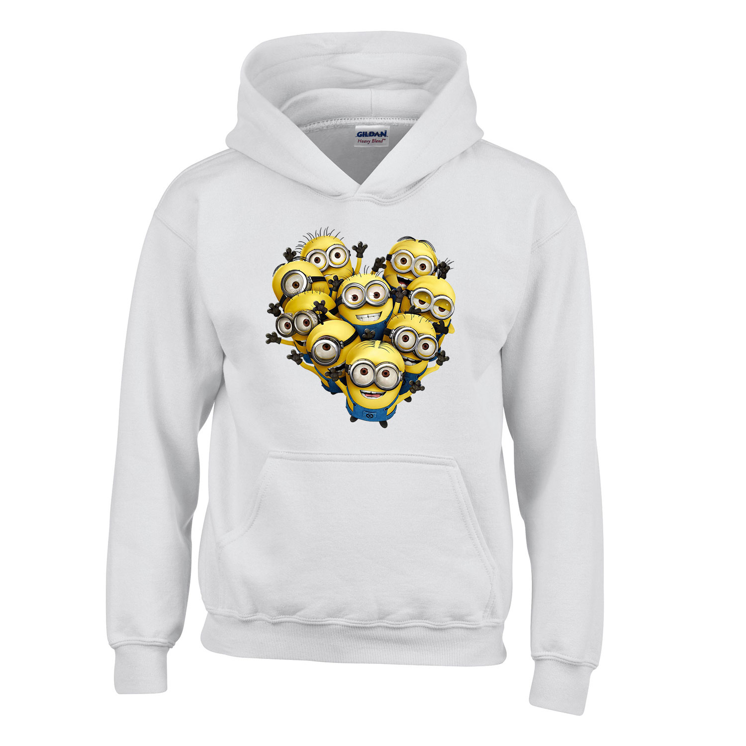 minyonok minions Fehér Gyerek Kapucnis Pulóver