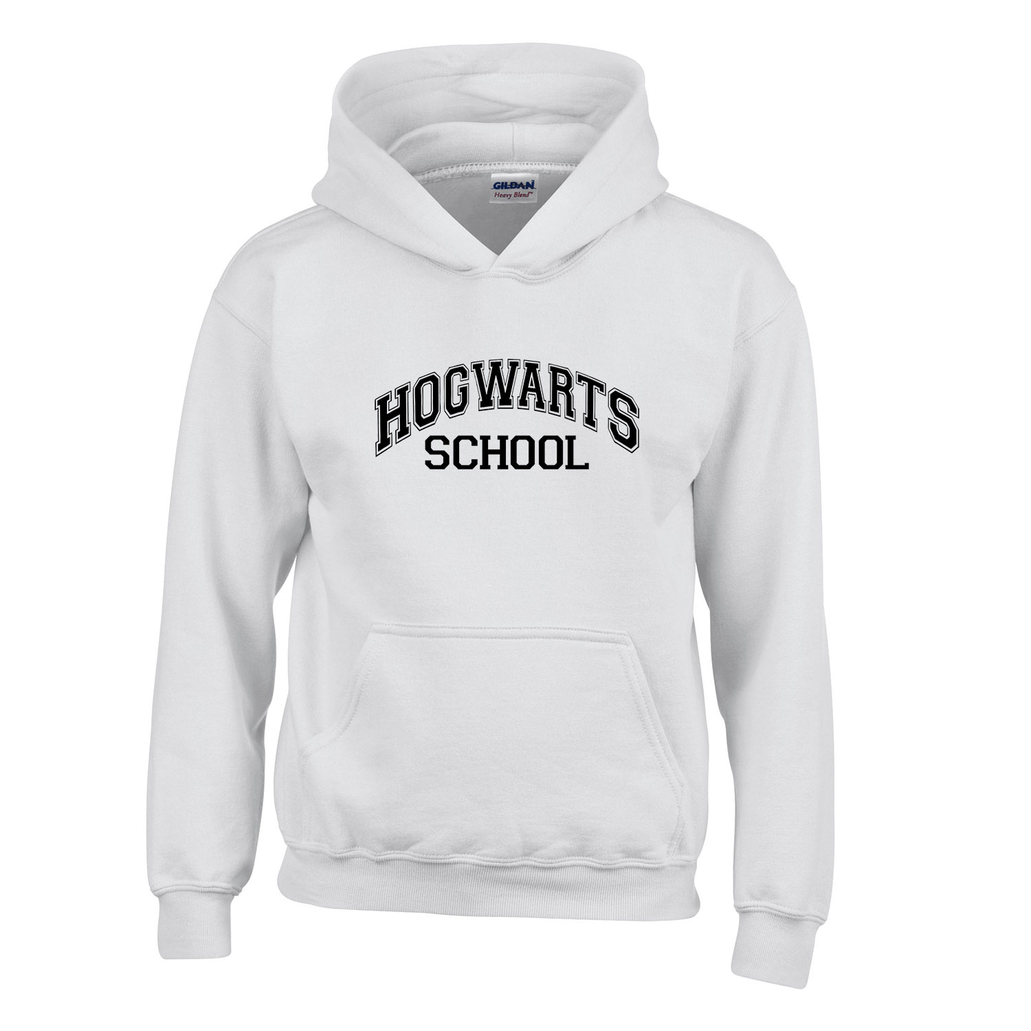 harry potter roxfort hogwarts Fehér Gyerek Kapucnis Pulóver