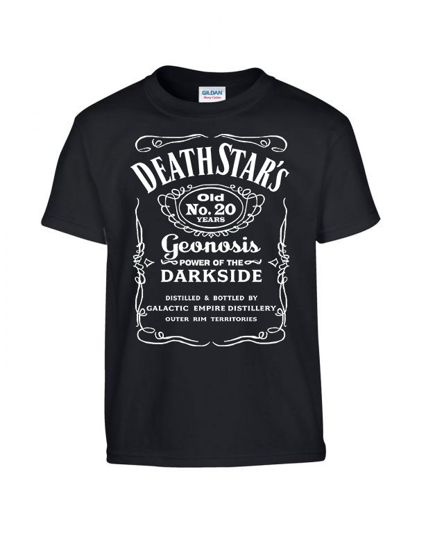 Star Wars Halálcsillag Death Star Fekete Gyerek Póló