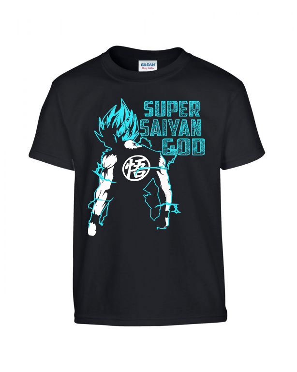 Dragon Ball Son Goku Fekete Gyerek Póló