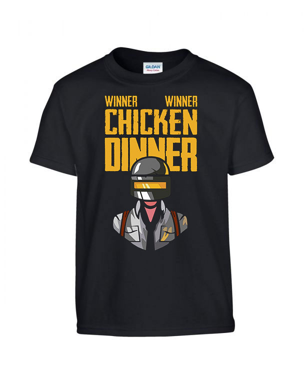 pubg Fekete Gyerek Póló