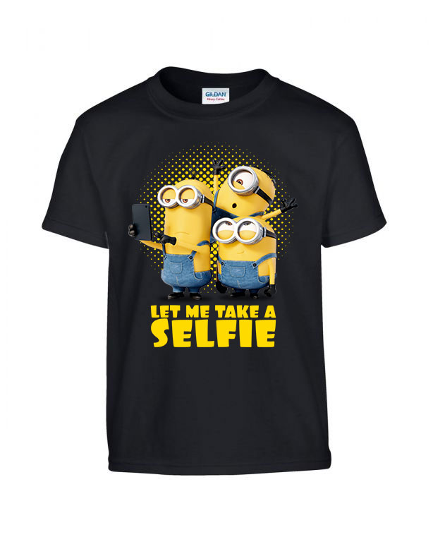minions minyonok mel bob Fekete Gyerek Póló