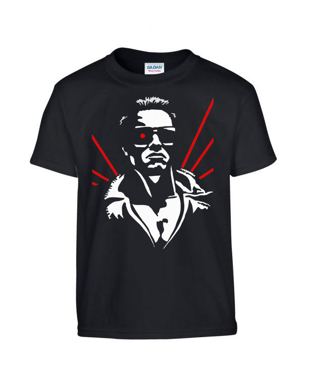 Terminator arnold schwarzenegger Fekete Gyerek Póló
