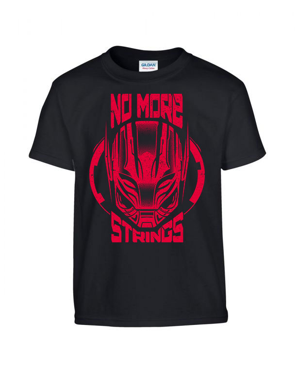 ultron avengers bosszúállók Fekete Gyerek Póló