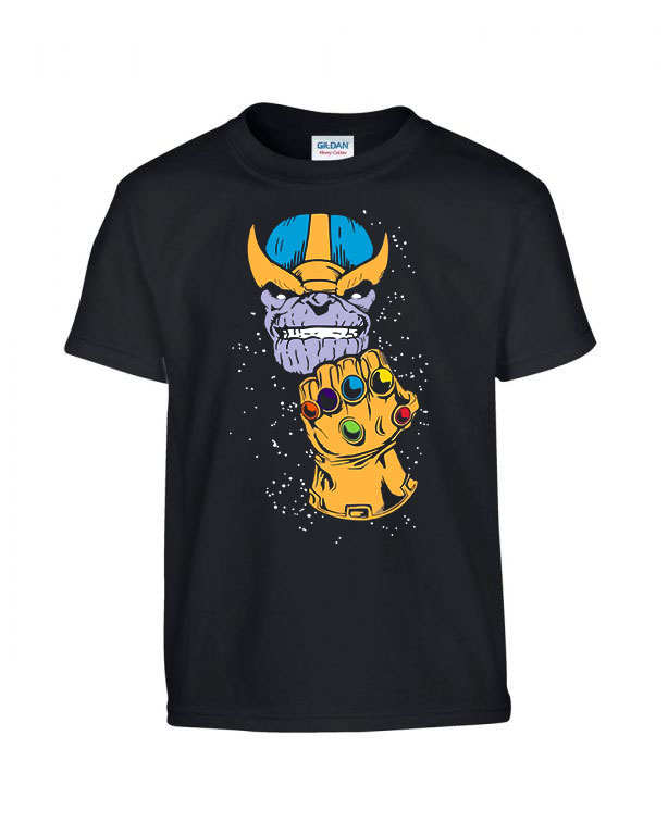 Thanos Fekete Gyerek Póló