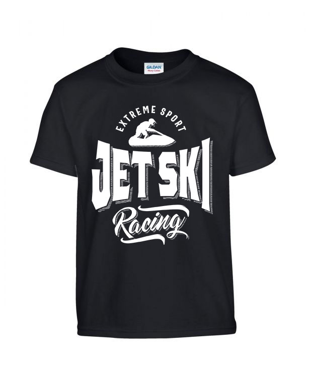 jet ski Fekete Gyerek Póló