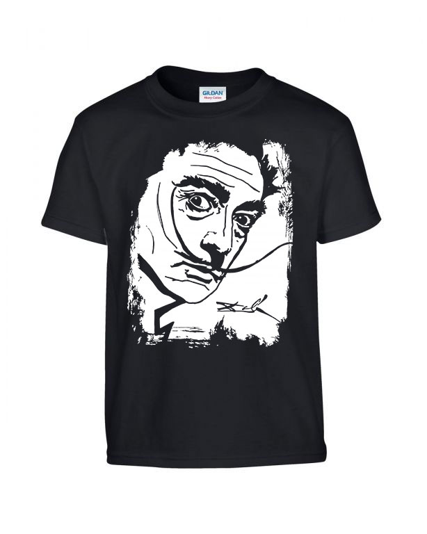 salvador dali Fekete Gyerek Póló