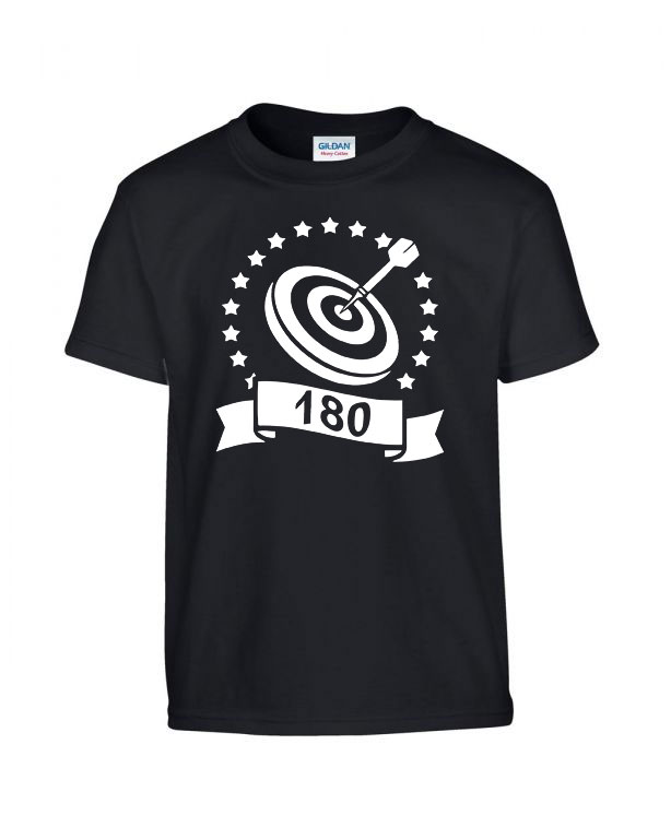 darts Fekete Gyerek Póló