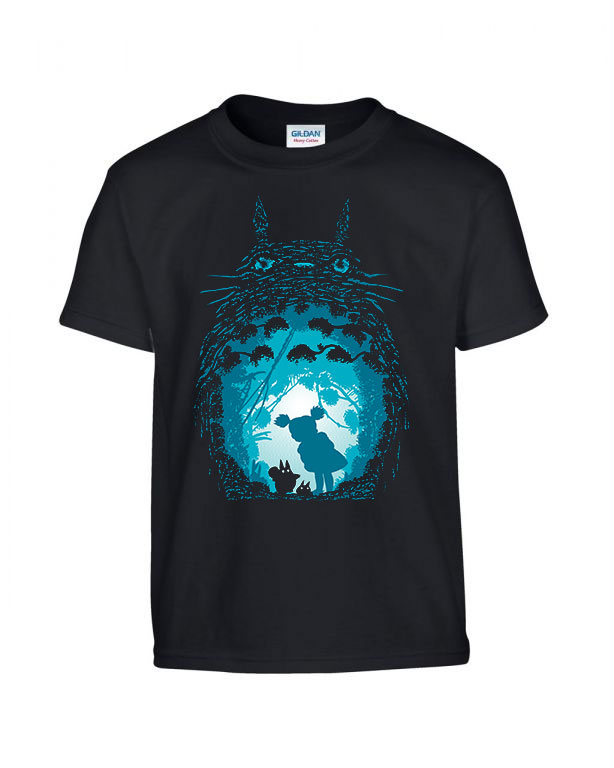 Totoro Fekete Gyerek Póló