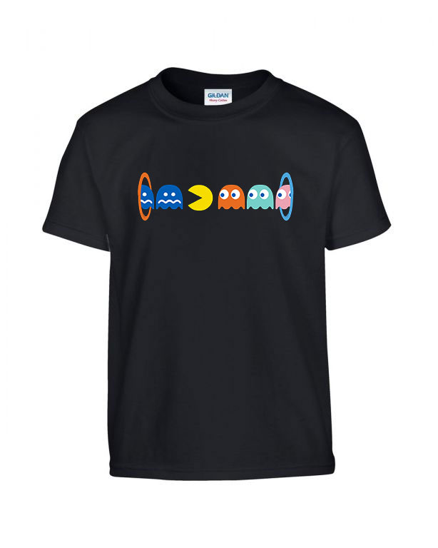 pac man pacman Fekete Gyerek Póló