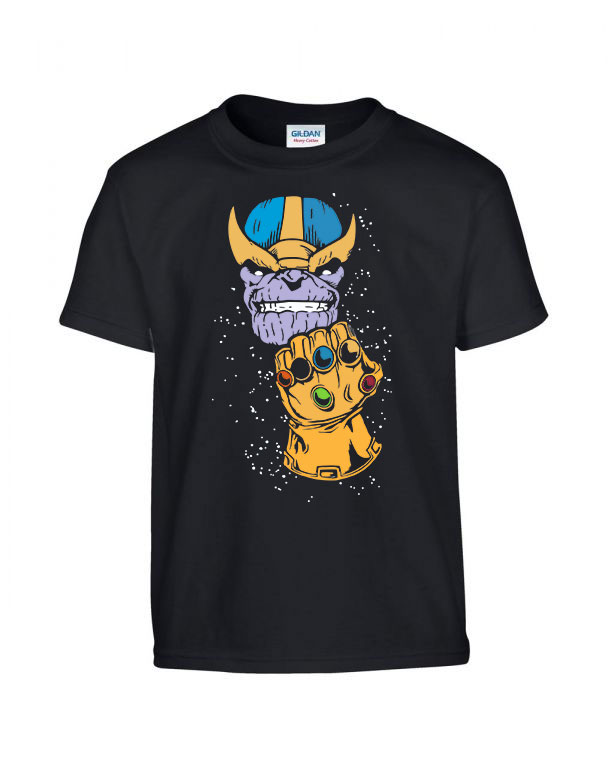 avengers bosszúállók thanos Fekete Gyerek Póló