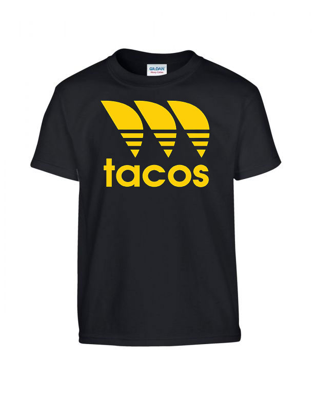 taco tacos Fekete Gyerek Póló