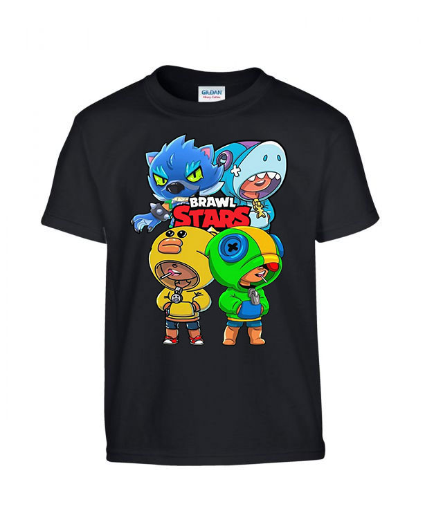 brawl stars Fekete Gyerek Póló