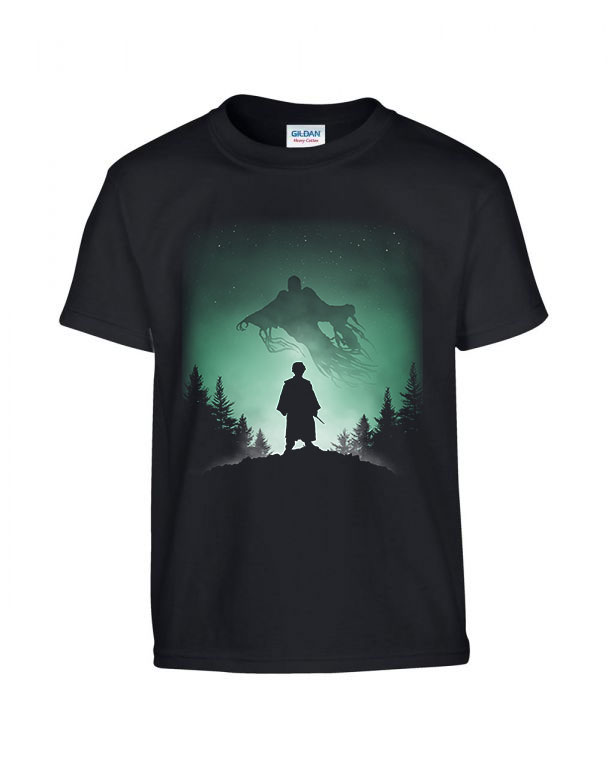 harry potter expecto patronum dementor Fekete Gyerek Póló
