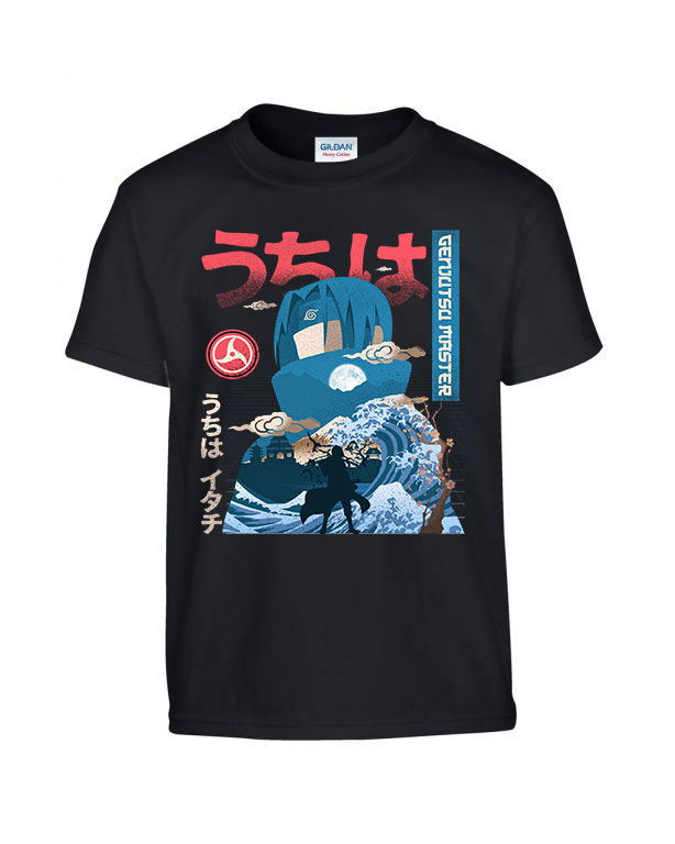 naruto Fekete Gyerek Póló