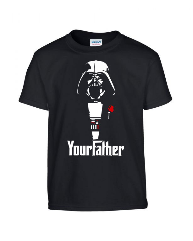 star wars darth vader Fekete Gyerek Póló