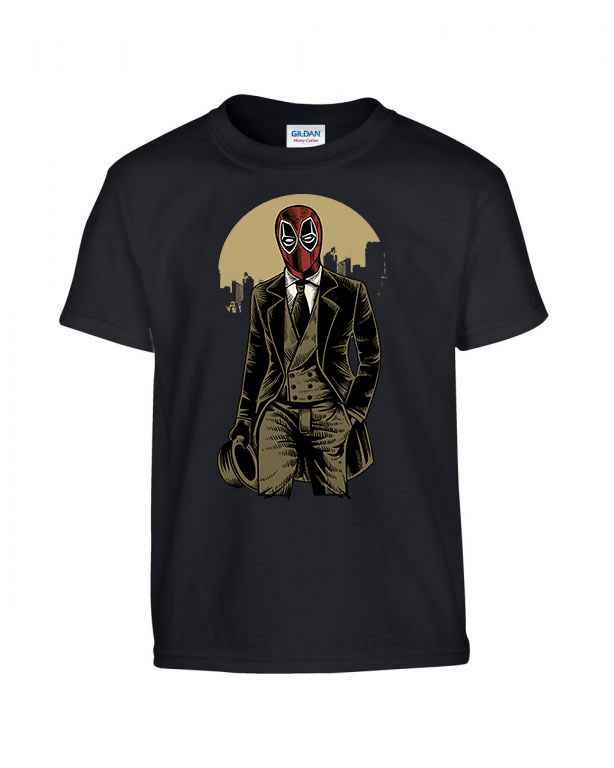 deadpool Fekete Gyerek Póló