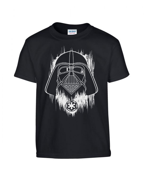 star wars darth vader Fekete Gyerek Póló