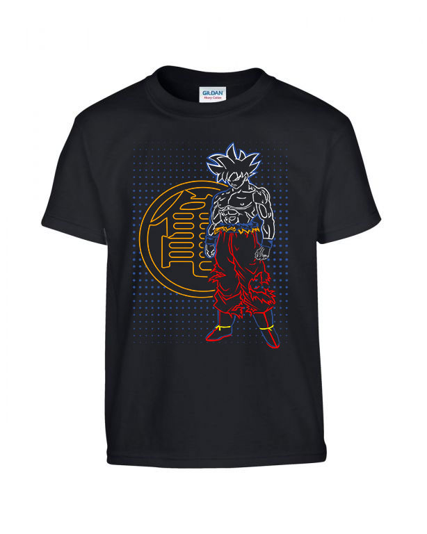 son goku dragon ball Fekete Gyerek Póló