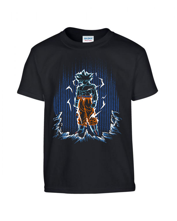 dragon ball son goku Fekete Gyerek Póló