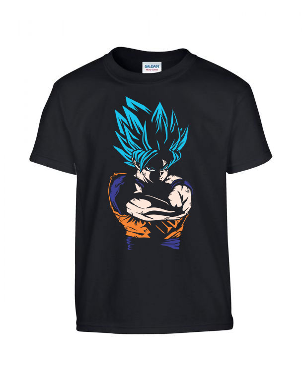 son goku dragon ball Fekete Gyerek Póló