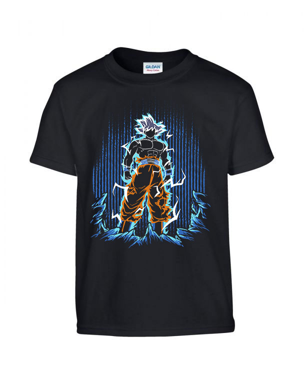 son goku dragon ball Fekete Gyerek Póló