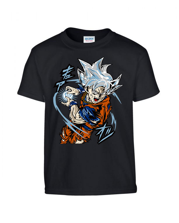 son goku dragon ball ultragoku Fekete Gyerek Póló