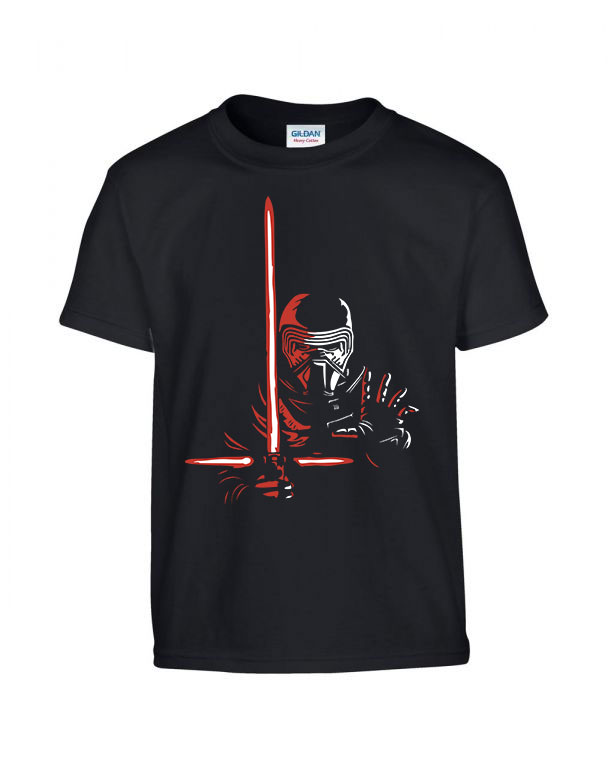kylo ren star wars Fekete Gyerek Póló