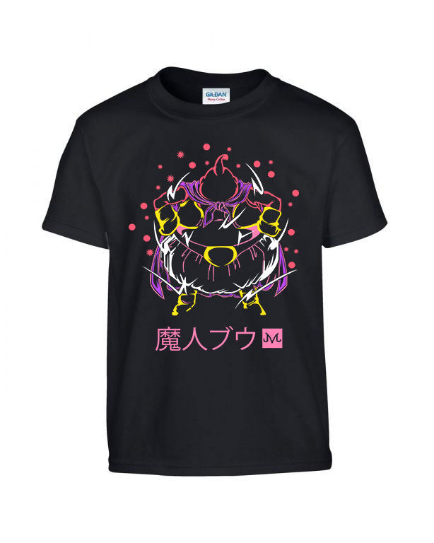majin buu dragon ball Fekete Gyerek Póló