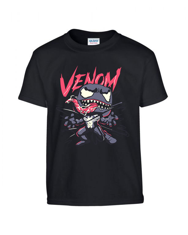 venom méreg Fekete Gyerek Póló