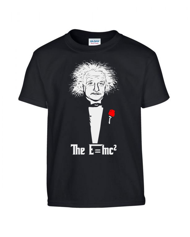 albert einstein Fekete Gyerek Póló