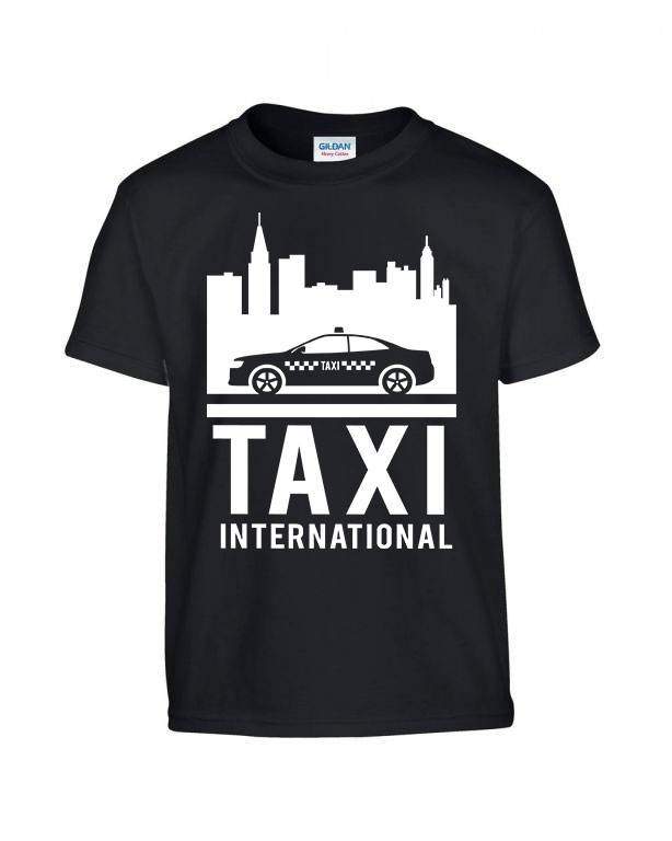 Taxis taxi Fekete Gyerek Póló