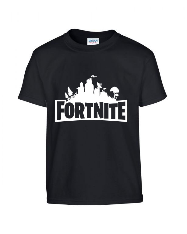 Fortnite Fekete Gyerek Póló