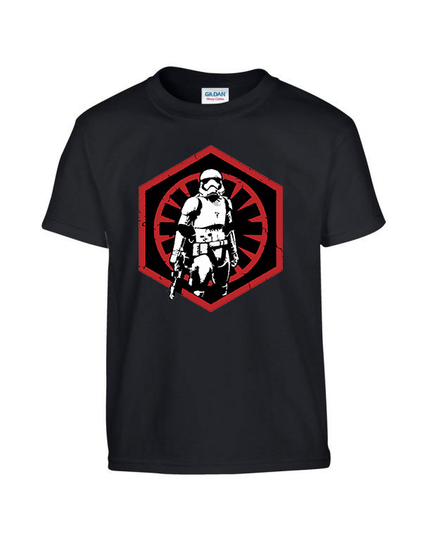 Star Wars Strom Trooper Fekete Gyerek Póló
