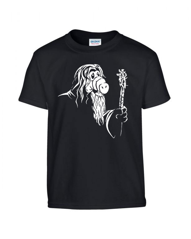 gandalf alf Fekete Gyerek Póló