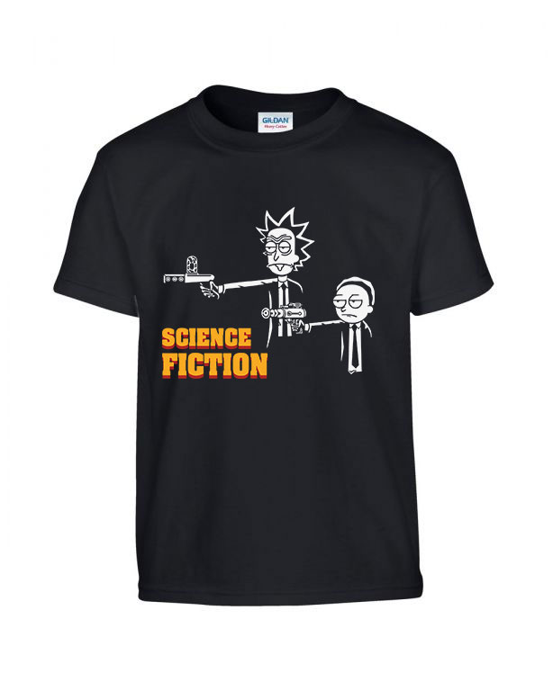 Rick És Morty Fekete Gyerek Póló