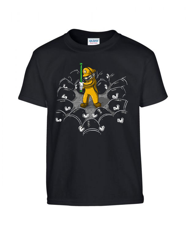 kill bill super mario humor Fekete Gyerek Póló