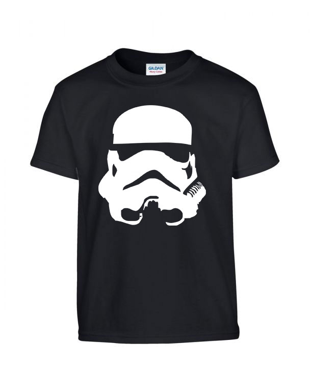 storm trooper star wars Fekete Gyerek Póló