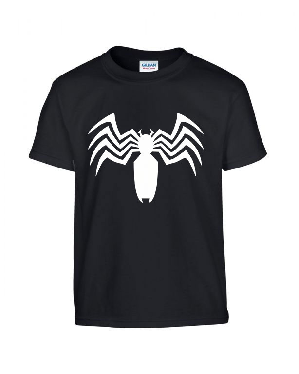 spider man pókember Fekete Gyerek Póló