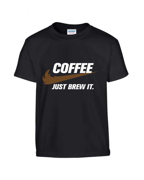 kávé coffee  Fekete Gyerek Póló