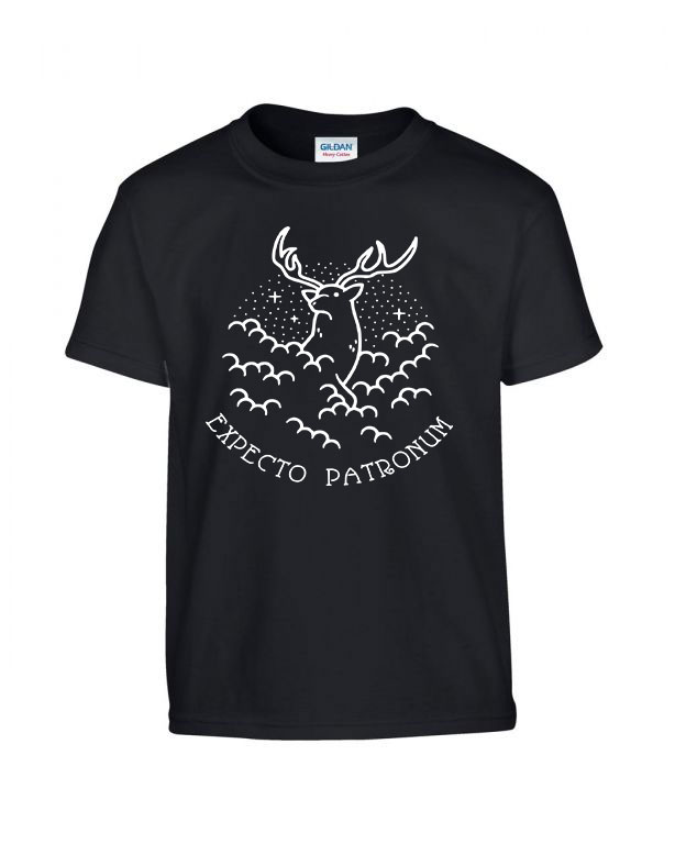 harry potter expecto patronum Fekete Gyerek Póló