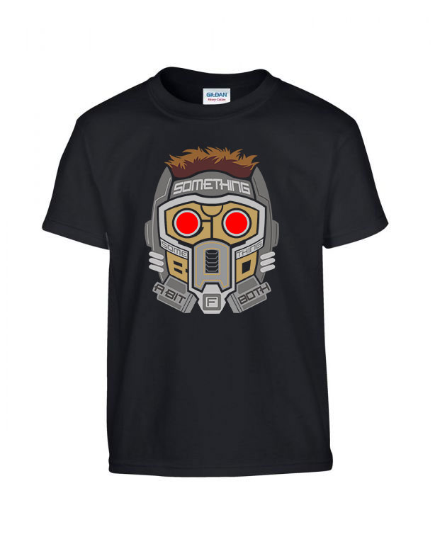 a galaxis őrzői peter star lord űrlord Fekete Gyerek Póló