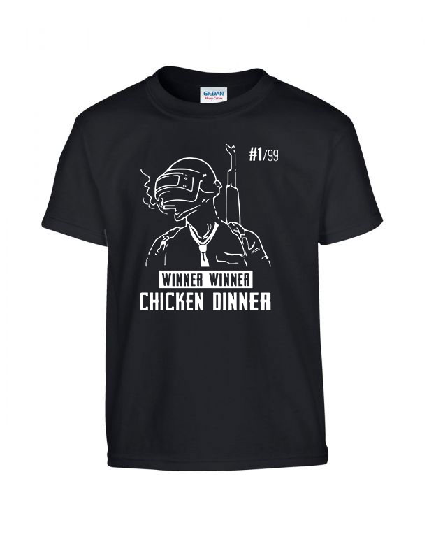 pubg Fekete Gyerek Póló